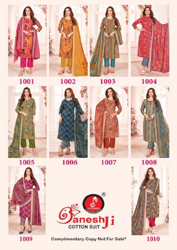 ganeshji naishaa vol 1 Cotton Dress Materials Collection